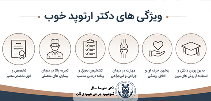 ویژگی ها ی دکتر خوب ارتوپد